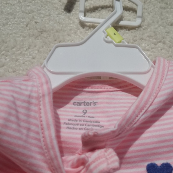 2 Carter's summer dresses pink and blue - Picture 7 of 8